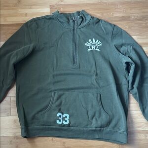 Old Navy Green Half-Zip Men's Sweater Size XL